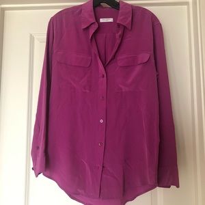 Equipment Silk Buttondown Shirt